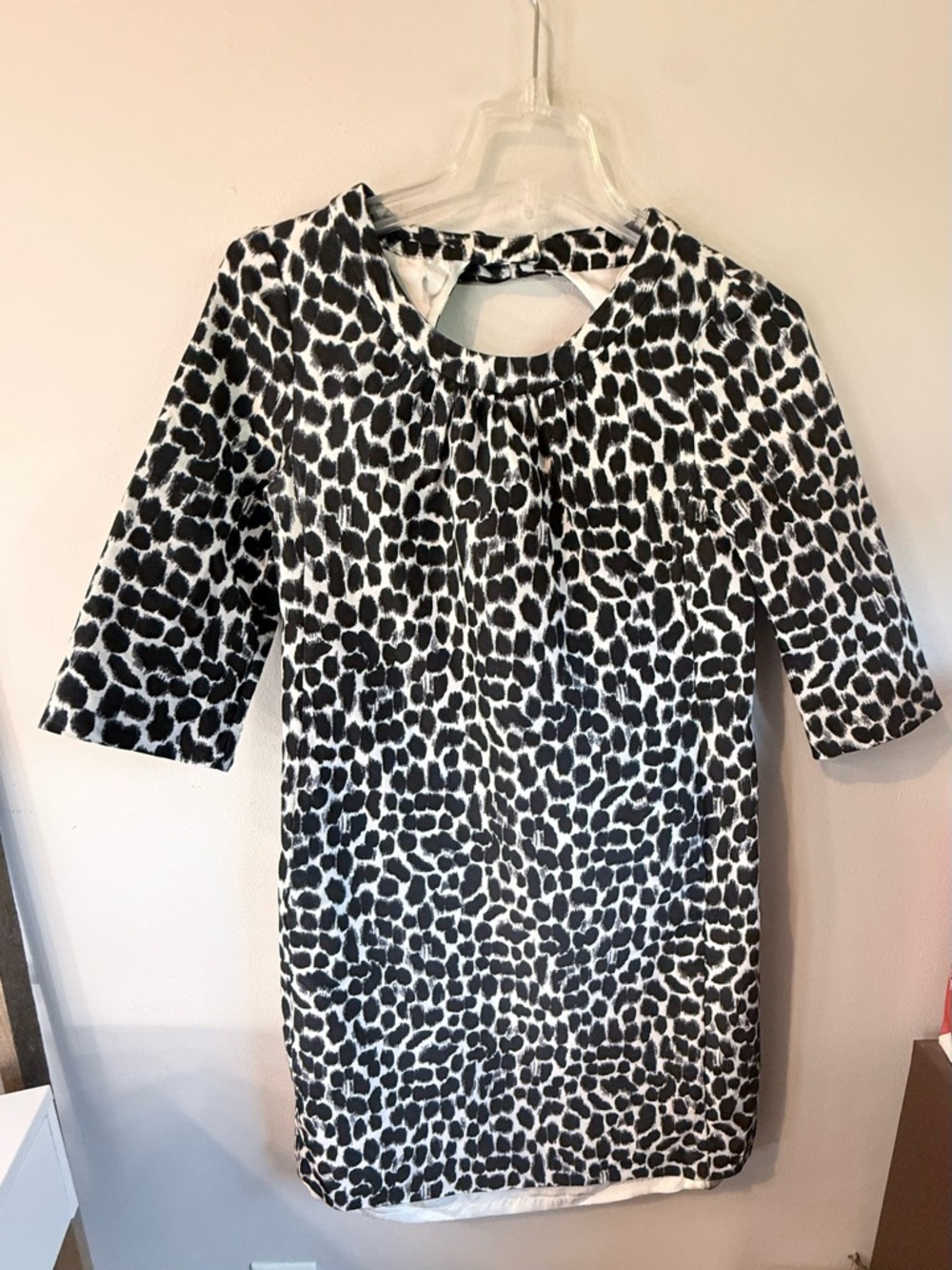 Kate Spade "Dorothy" Leopard Print Shift Dress | Cotton-Silk Version
